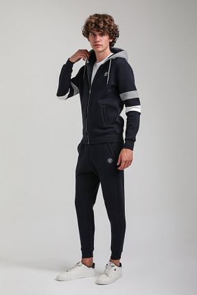 سوئیشرت سرمه ای مردانه ساده NEW WORLD POLO - کد 872028754