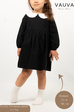 لباس مشکی بچه گانه بافتنی Vauva - کد 878223462