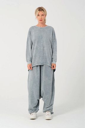 ست بالاتنه و پائین تنه رنگی زنانه بافت Butik - کد 883841723