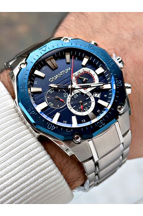 ساعت مچی طوسی مردانه 41-45 میلی متر Quantum - کد 883845529