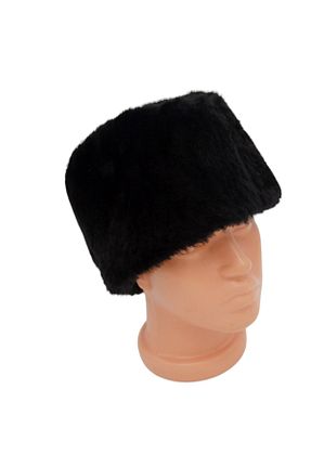 کلاه پشمی مشکی مردانه AbbasShop - کد 883845075