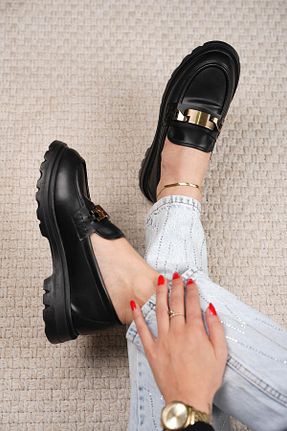کفش کلاسیک مشکی زنانه چرم مصنوعی Stilbagshoes - کد 883859194