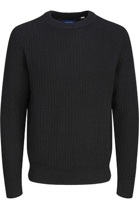 پلیور مشکی مردانه ساده Jack & Jones - کد 883855171