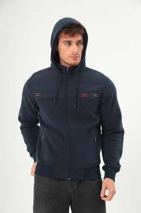سوئیشرت سرمه ای مردانه ساده FORE SPORT - کد 883876856