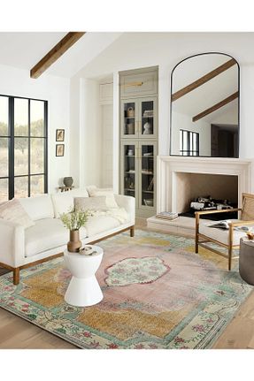 فرش رنگی قابل شستشو Rugs Modern Halı - کد 802272723