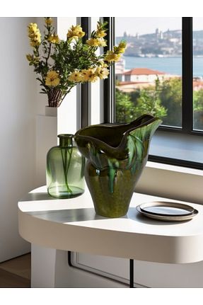 گلدان خاکی سرامیک Kalya Concept - کد 883888556