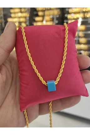 گردنبند جواهر طلائی زنانه روکش طلا Ceylin Gold - کد 468784523