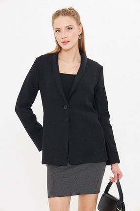 کت مشکی زنانه Blazer armonika - کد 798217749