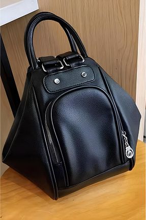 کیف دوشی مشکی زنانه چرم مصنوعی Mortanya - کد 883927717