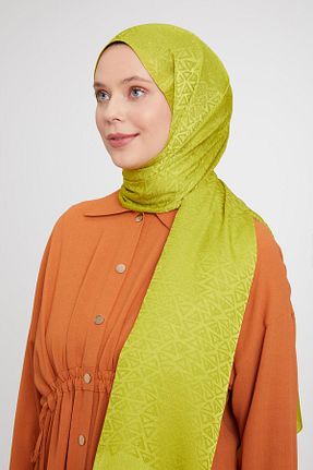 شال زرد زنانه پلی استر Levidor - کد 883926437