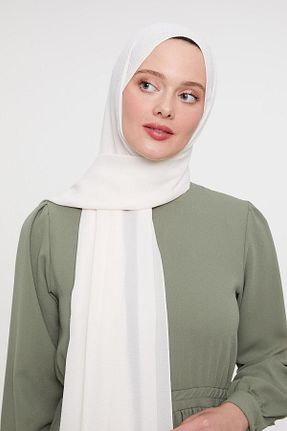 شال بژ زنانه پلی استر Levidor - کد 883926299