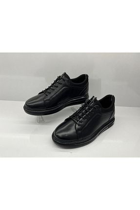کفش کژوال مشکی مردانه چرم خالص Tardelli - کد 883925672