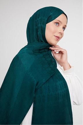 شال سبز زنانه پلی استر Levidor - کد 883926659