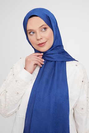 شال آبی زنانه پلی استر Levidor - کد 883926573