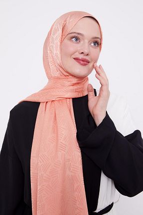 شال صورتی زنانه پلی استر Levidor - کد 883926314