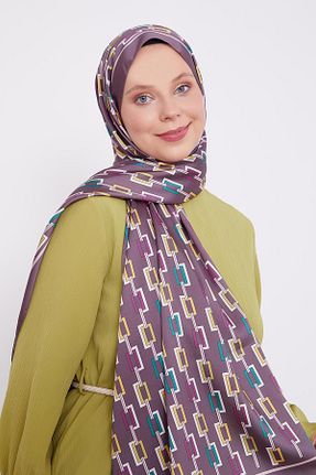 شال بنفش زنانه پلی استر Levidor - کد 883926626