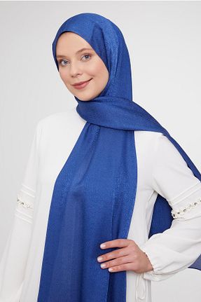 شال سرمه ای زنانه پلی استر Levidor - کد 883926346