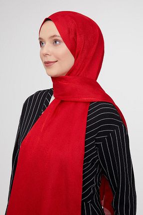 شال قرمز زنانه پلی استر Levidor - کد 883928244