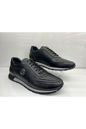 کفش کژوال مشکی مردانه چرم خالص Tardelli - کد 883938214