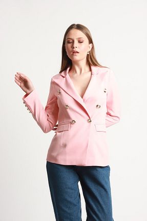 کت صورتی زنانه Fitted Elbee Fashion Woman - کد 223051808
