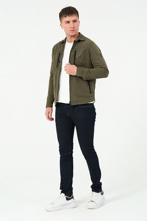 بادگیر و بارانی خاکی مردانه رگولار eva clothing - کد 883959725