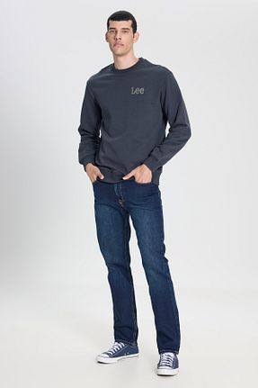 سوئیشرت طوسی مردانه ساده Lee - کد 883999174