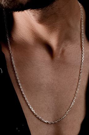 گردنبند نقره سبز مردانه 925 عیار Ricco Jewellery - کد 884002398