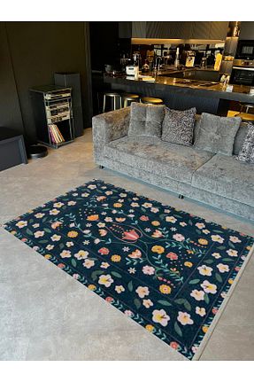 فرش رنگی قابل شستشو Rugs Modern Halı - کد 884019016