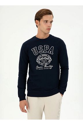 سوئیشرت سرمه ای مردانه ساده U.S. Polo Assn. - کد 884022509