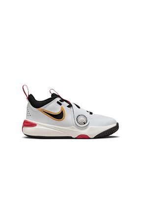 کفش بسکتبال سفید بچه گانه میکروفیبر Nike - کد 884093731