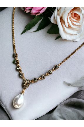 گردنبند مروارید طوسی FAYRA ACCESSORIES - کد 884064714