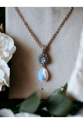 گردنبند مروارید سفید FAYRA ACCESSORIES - کد 878790467
