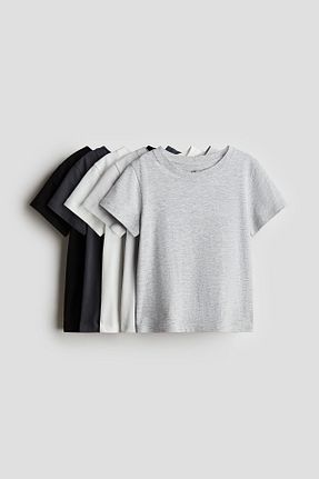 تیشرت رنگی بچه گانه رگولار H&M - کد 862599733