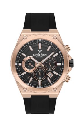 ساعت مچی مشکی مردانه 45 میلی متر Daniel Klein - کد 835860879