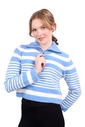 پلیور آبی زنانه رگولار Rays - کد 884119111