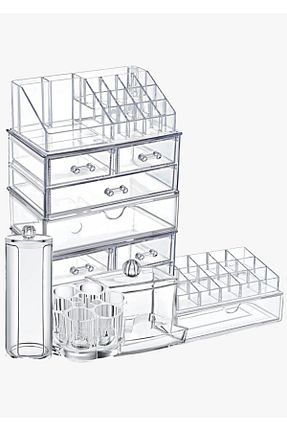 نظم دهنده جواهرات و آرایش سفید پلاستیک ELDİPA - کد 884174556