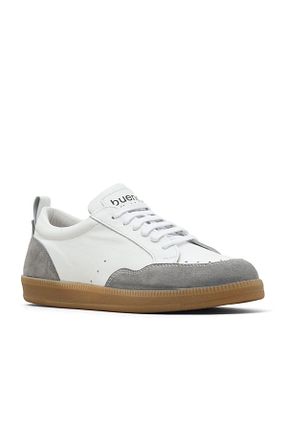 کفش اسنیکر طوسی زنانه چرم اصل Bueno Shoes - کد 884186291