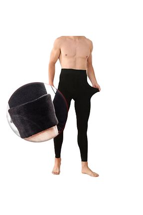 ساق شلواری سایز بزرگ مشکی مردانه بافتنی EMBA KORSE - کد 884180347