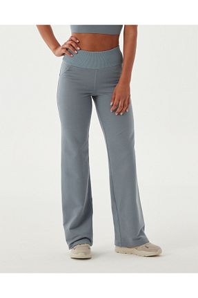 شلوار کرمگن آبی زنانه ساق پهن Ayma Active - کد 460801347