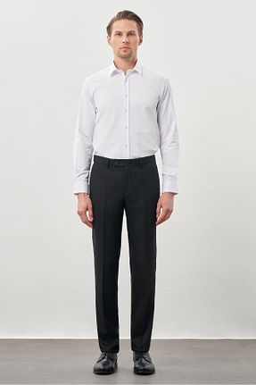 شلوار مشکی مردانه مخلوط پلی استر İmza - کد 884207258