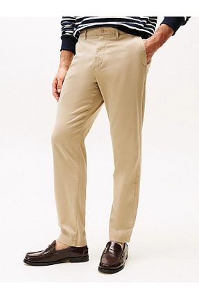 شلوار بژ مردانه پنبه ای Tommy Hilfiger - کد 885192744