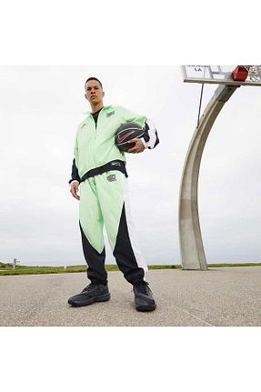 کفش بسکتبال بژ مردانه چرم اصل Nike - کد 884229349