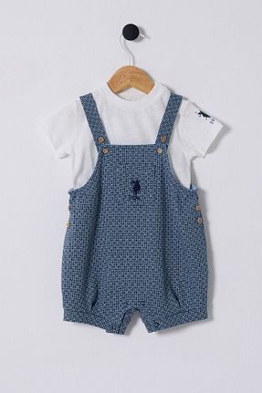 ست نوزادی سبز بچه گانه پنبه ای U.S. Polo Assn. - کد 884232160