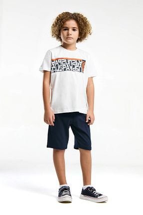 ست بالاتنه و پائین تنه سفید بچه گانه بافت U.S. Polo Assn. - کد 884230817
