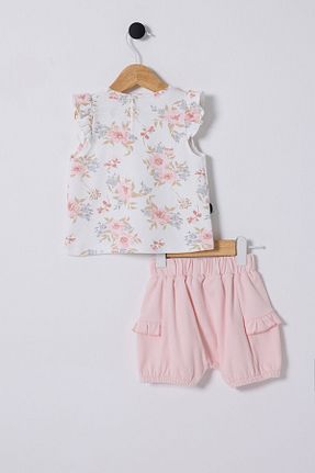 ست نوزادی سفید بچه گانه پنبه ای U.S. Polo Assn. - کد 884227766