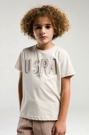 ست بالاتنه و پائین تنه بژ مردانه بافت U.S. Polo Assn. - کد 884230014