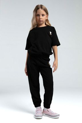 ست لباس راحتی مشکی بچه گانه ساده U.S. Polo Assn. - کد 884228130