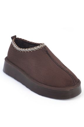 دمپائی قهوه ای زنانه پارچه ای Capone Outfitters - کد 884237919