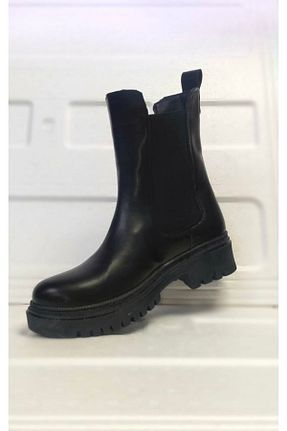 بوت / نیم بوت مشکی زنانه چرم مصنوعی Butik - کد 884233286