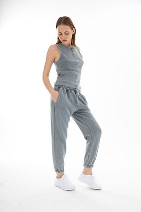 شلوار کرمگن طوسی زنانه اسلیم ujooyoga - کد 884251898